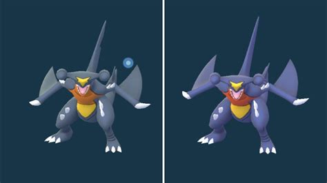 shiny garchomp|shiny garchomp vs normal pokemon go.